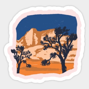 Joshua Tree. Sticker